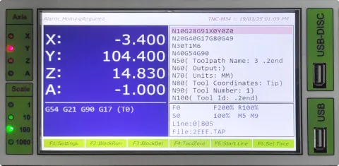 4 Axes CNC Controller-TNC-M34