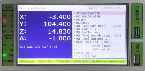 4 Axes CNC Controller-TNC-M34