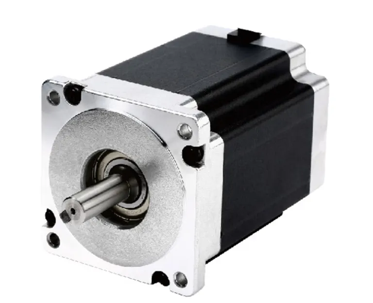 Stepper motor, 86mm flange(NEMA34), 2 phase, 4.6A, 6.5Nm, 4 leads, 14mm shaft with key. 98mm length
