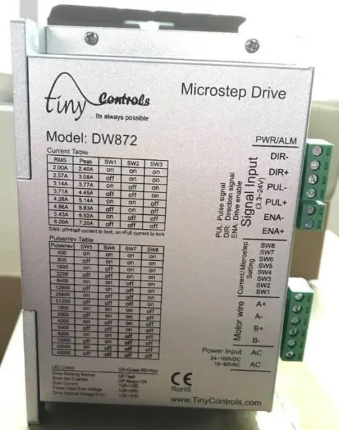DW870-DC Stepper Motor Driver Open Loop - additional view